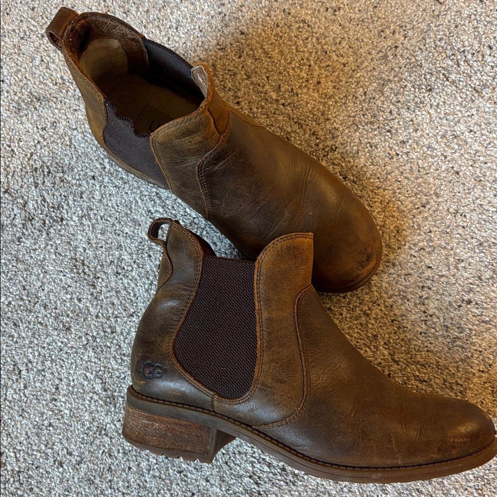 Ugg Bonham Brown Chelsea Boot 7